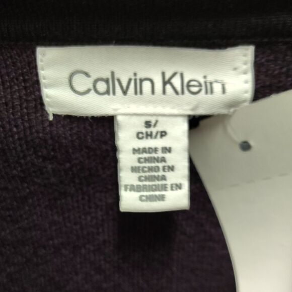 Calvin Klein Purple Cowl Neck Sweater - Picture 2 of 5